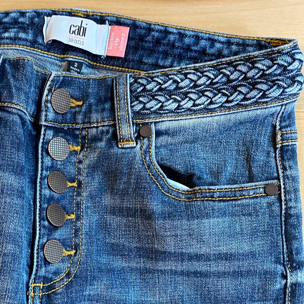 Button Fly Skinny